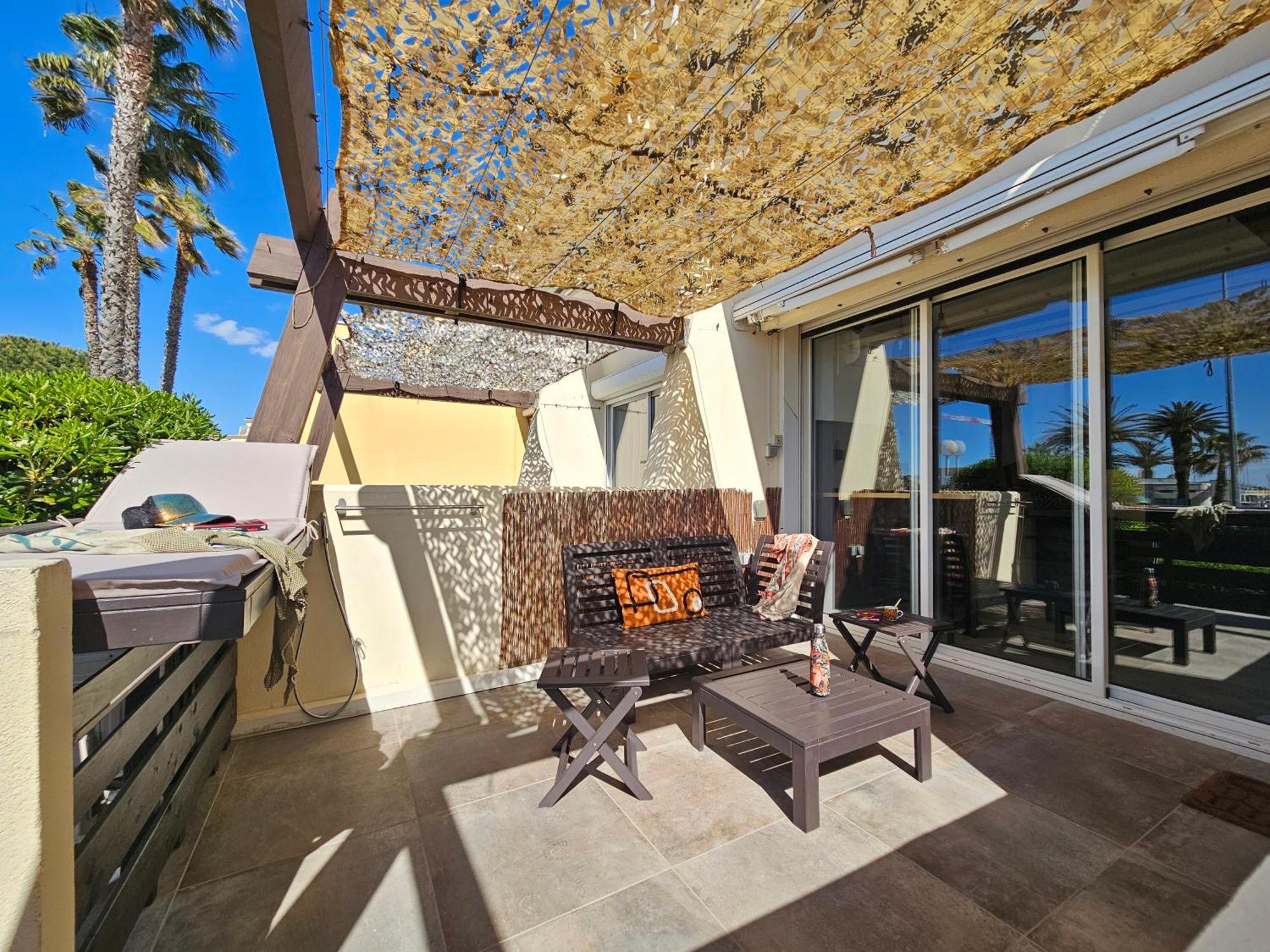 Apartment Naturist Cap In Loft Agde Exterior foto